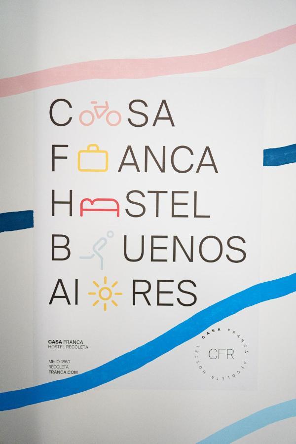 Casa Franca Recoleta Hostel Boutique Buenos Aires Extérieur photo